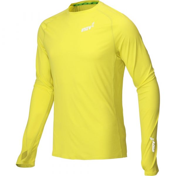 Лонгслів для бігу INOV-8 Base Elite LS чоловічий жовтий