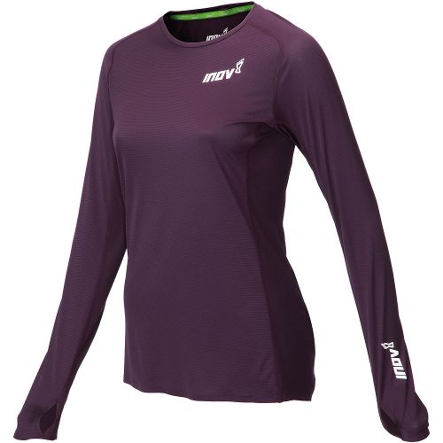 Лонгслів для бігу INOV-8 Base Elite жіночий фіолетовий