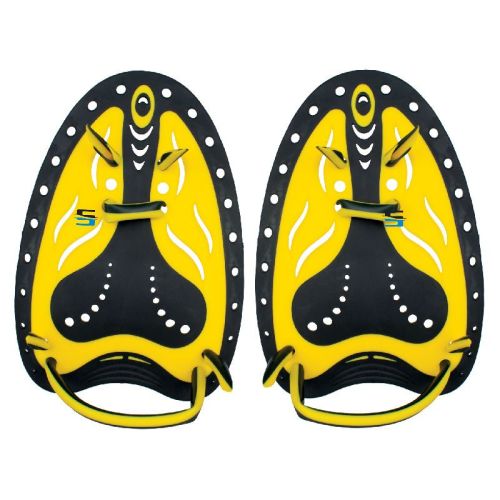 Лопатки для плавання Seac PADDLE PRO чорно-жовтий