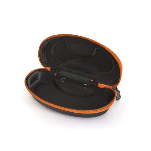 Чохол для окулярів твердий Zoggs Elite Goggle Case (чорно-помаранчевий)