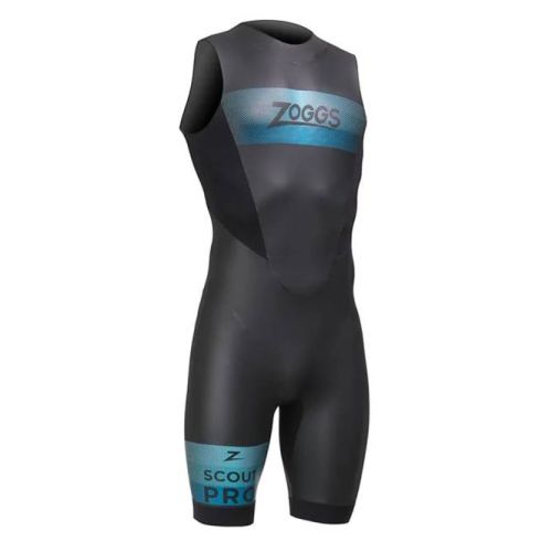 Гідрокостюм для триатлону Zoggs Predator pro FS 4.3.2.1,5 mm чорно-блакитний чоловічий