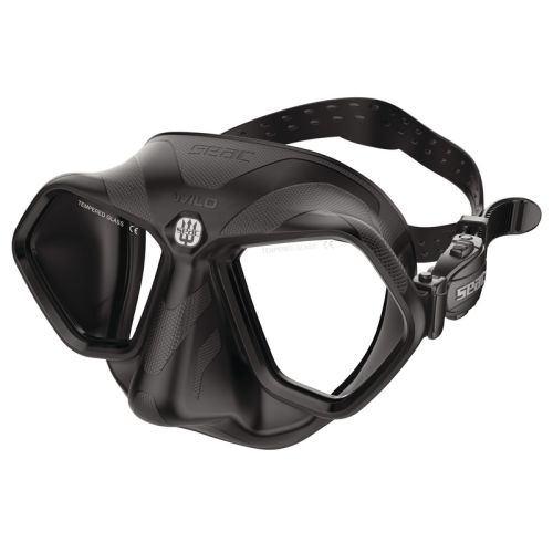 Маска для дайвінгу Seac WILD ANTIFOG BLACK чорна силікон чорний