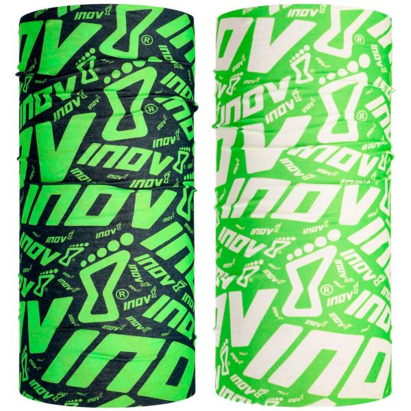 Баф для бігу Inov-8 Black/Green/Green/White унісекс (2 шт)