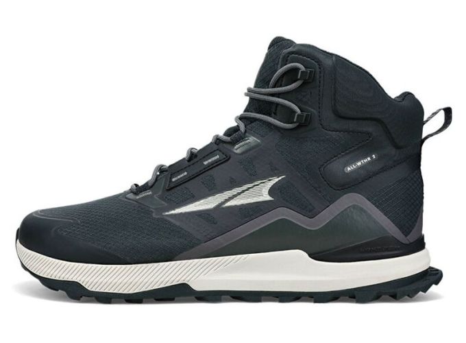 Кросівки для трекінгу чоловічі Altra Lone Peak ALL-WTHR Мid 2 мембранні чорний