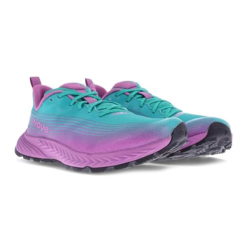 Кросівки для бігу трейлові жіночі Inov-8 TrailFly Speed блакитно-фіолетовий