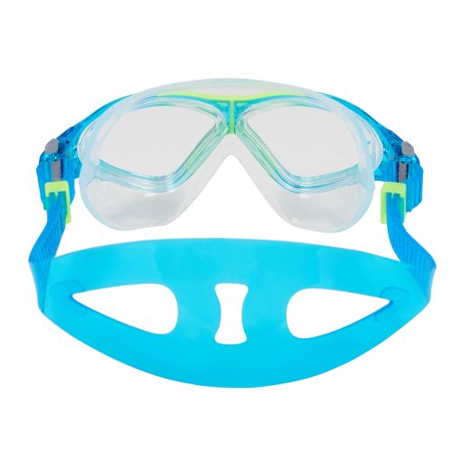 Окуляри для плавання дитячі Zoggs Super Seal Junior 6-14 років  блакитно-жовтий лінзи прозорі