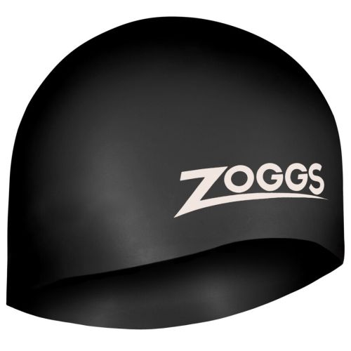 Шапочка для плавання Zoggs Easy-fit Silicone Cap жіноча чорна