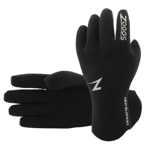 Рукавиці для триатлону неопренові Zoggs Neo Gloves 3 mm чорні