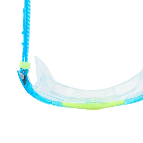 Окуляри для плавання дитячі Zoggs Super Seal Junior 6-14 років  блакитно-жовтий лінзи прозорі