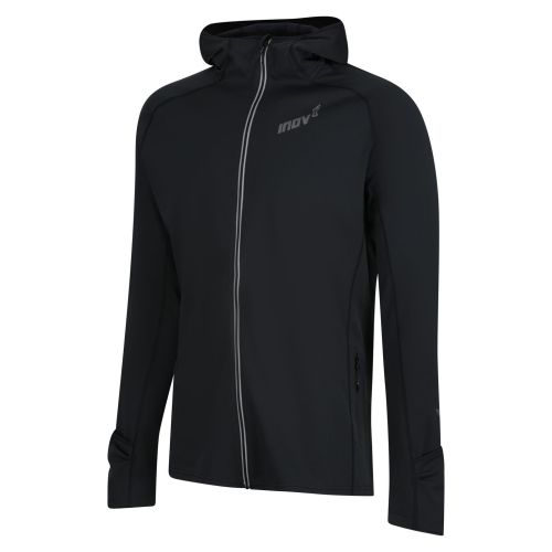 Термокофта для бігу Inov-8 Technical Mid Hoodie FZ чоловіча чорний