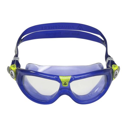 Окуляри для плавання Aquasphere Seal Kid 2 фіолетово-салатові лінзи прозорі