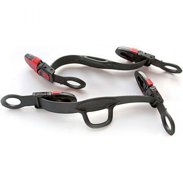Ремінець з кріпленнями до ласт Aqua Lung Strap Slingshot чорно-червоний