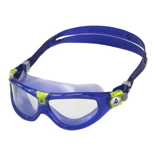 Окуляри для плавання Aquasphere Seal Kid 2 фіолетово-салатові лінзи прозорі
