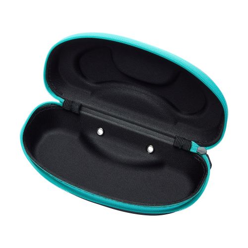 Чохол для окулярів твердий Zoggs Elite Goggle Case (чорно-бірюзовий)