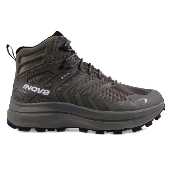 Кросівки для бігу Inov-8 Roclite Max Mid GTX трейлові чоловічі темно-зелений