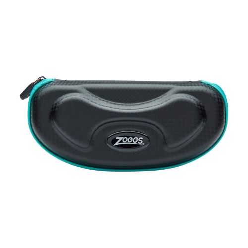 Чохол для окулярів твердий Zoggs Elite Goggle Case (чорно-бірюзовий)