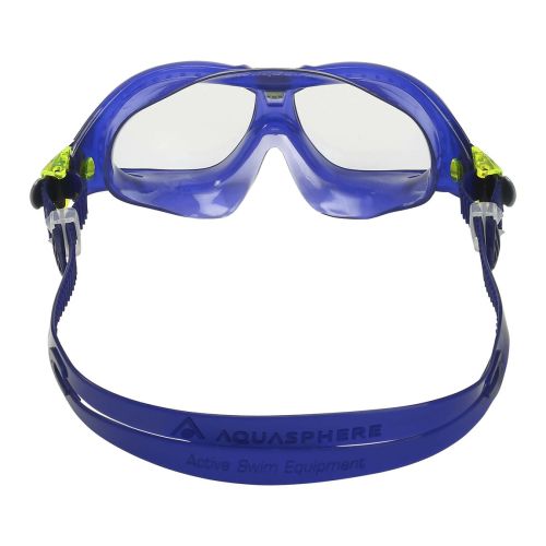 Окуляри для плавання Aquasphere Seal Kid 2 фіолетово-салатові лінзи прозорі