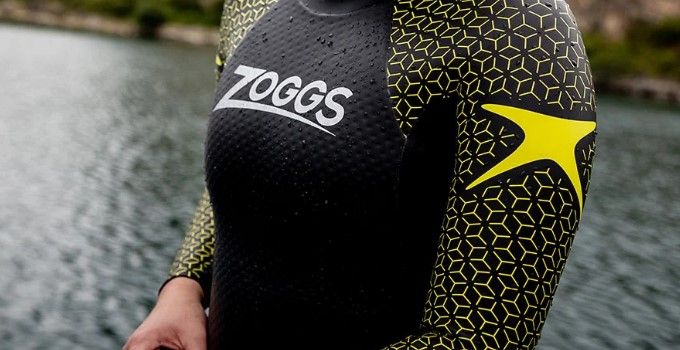 Гідрокостюм для триатлону Zoggs Predator pro FS 4.3.2.1,5 mm чорно-жовтий чоловічий