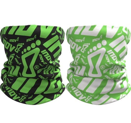 Баф для бігу Inov-8 чорно-зелений з білим унісекс