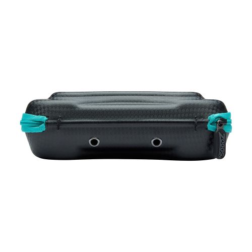 Чохол для окулярів твердий Zoggs Elite Goggle Case (чорно-бірюзовий)