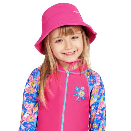 Панамка дитяча Zoggs Barlins Bucket Hat рожева