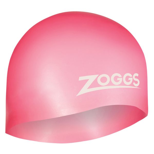 Шапочка для плавання Zoggs Easy-fit Silicone Cap жіноча рожева