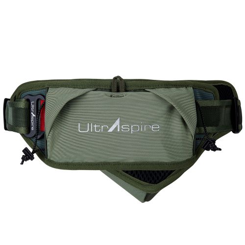 Пояс для бігу UltrAspire Synaptic 3,0 з флягою темно-зелений