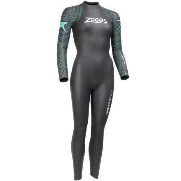 Гідрокостюм для триатлону Zoggs Predator tour FS 4.3.2.1,5 mm чорно-синій жіночий