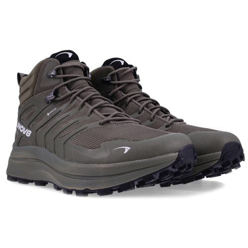 Кросівки для бігу Inov-8 Roclite Max Mid GTX трейлові чоловічі темно-зелений