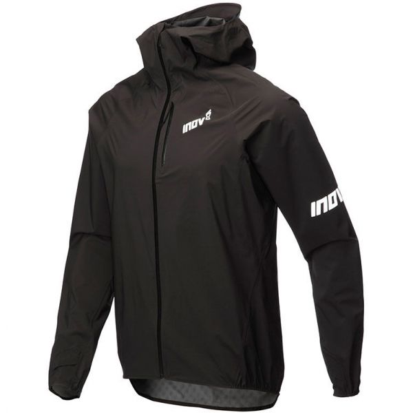 Куртка для бігу Inov-8 AT-C Stormshell FZ M чоловіча чорний