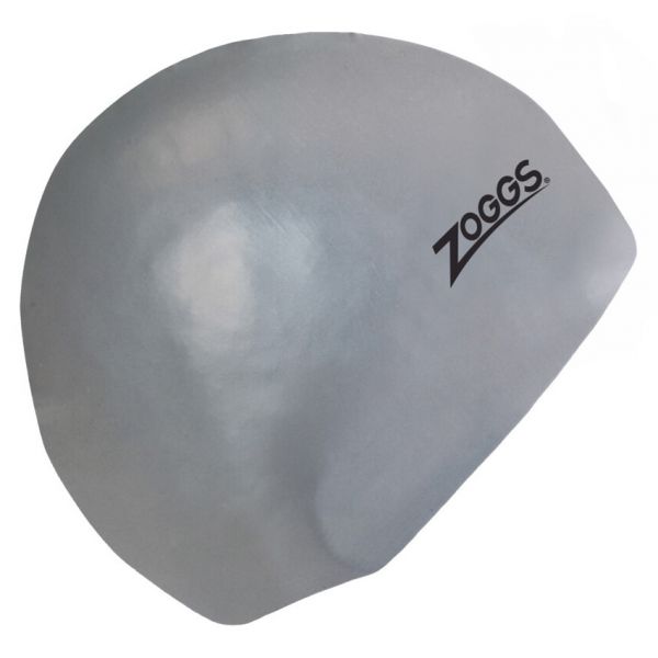 Шапочка для плавання Zoggs Latex Cap сіра