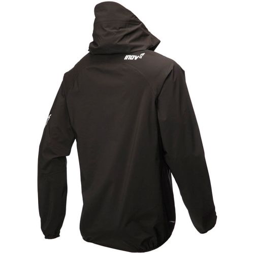 Куртка для бігу Inov-8 AT-C Stormshell FZ M чоловіча чорний