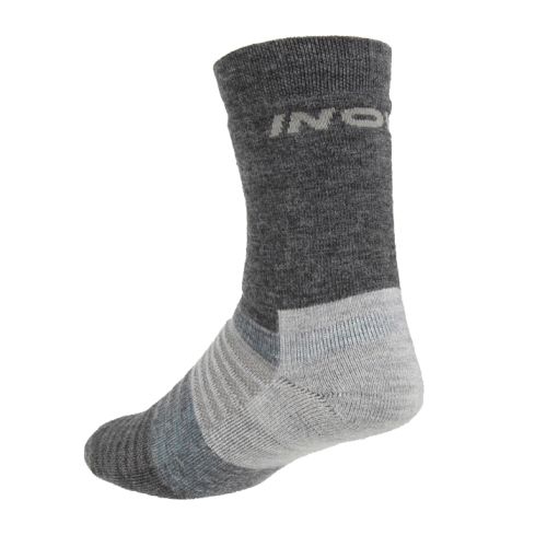 Шкарпетки зимові для бігу Inov-8 Merino High сірі унісекс