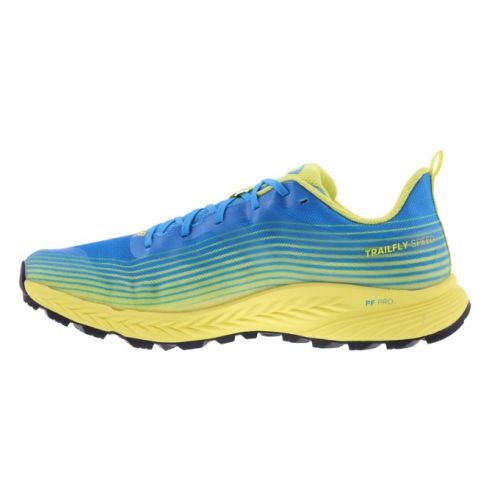 Кросівки для бігу трейлові чоловічі Inov-8 TrailFly Speed блакитно-жовтий