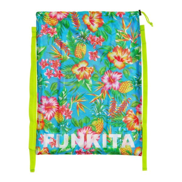 Сумка сітка Funkita Blue Hawaii 65x49 cм блакитна