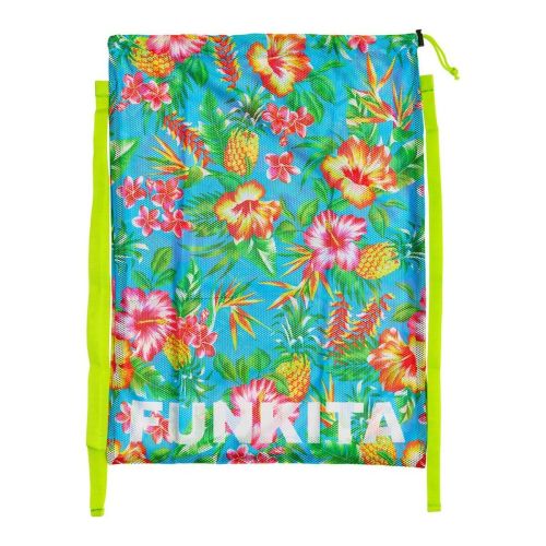 Сумка сітка Funkita Blue Hawaii 65x49 cм блакитна