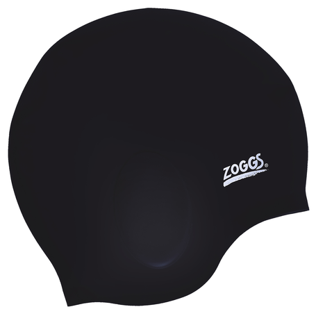 Шапочка для плавання Zoggs Ultra-fit Silicone Cap чорна