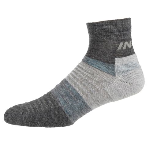 Шкарпетки зимові для бігу Inov-8 Merino Mid сірі унісекс