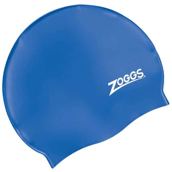 Шапочка для плавання Zoggs Silicone Cap синій
