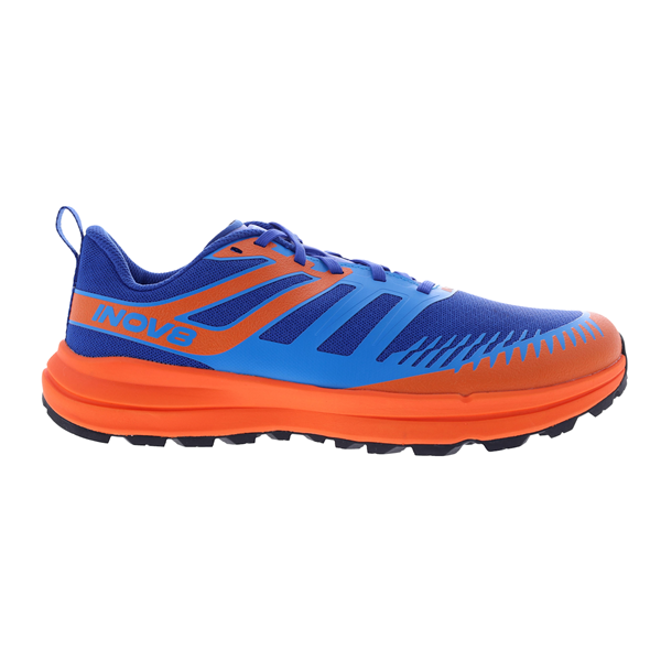 Кросівки для бігу трейлові чоловічі Inov-8 TrailFly Zero W синьо-помаранчевий