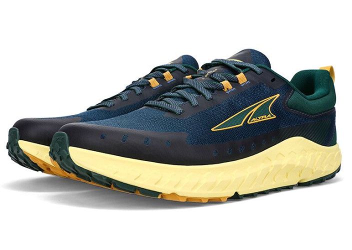 Кросівки для бігу чоловічі Altra Outroad 2 синьо-жовтий