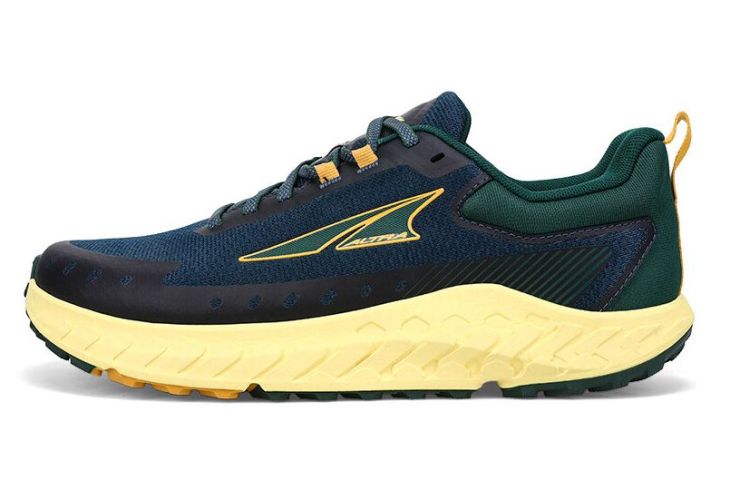 Кросівки для бігу чоловічі Altra Outroad 2 синьо-жовтий