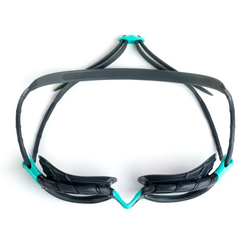Окуляри для плавання Zoggs Predator Titanium (сіро-блакитний, дзеркальні лінзи)