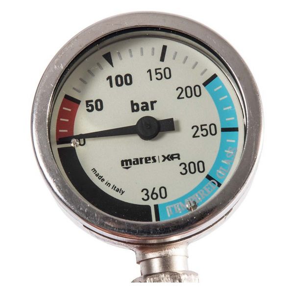 Манометр Mares XR з шлангом Miflex 15 см