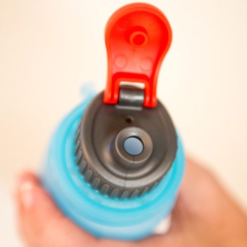 Фляга м'яка UltrAspire Ultraflask Formula 250 мл з відкидною кришкою блакитна