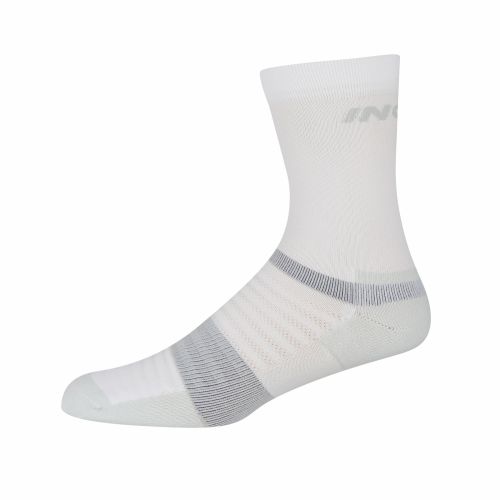 Шкарпетки для бігу Inov-8 Active High біло-сірі унісекс