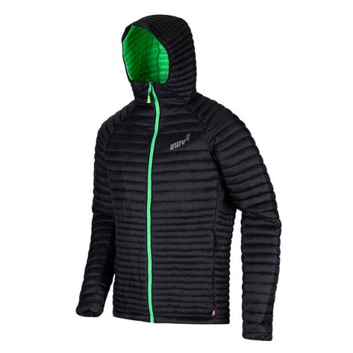 Куртка для бігу зимова Inov-8 Termoshell Pro FZ чоловіча чорно-зелений