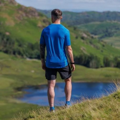 Шорти для бігу INOV-8 TrailFly Ultra 7 2in1 чоловічі чорний