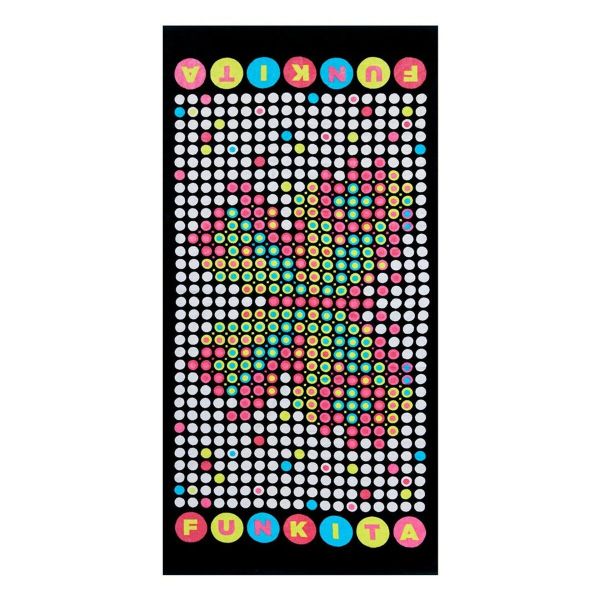 Рушник з бавовни Funkita Snow Flyer 80x160 cм чорний