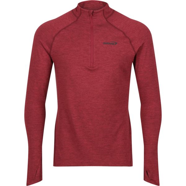 Термокофта для бігу INOV-8 Mid LSZ M бордовий